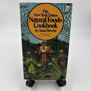 Vintage 'New York Times' Natural Foods Cookbook by Jean Hewitt (1972, Paperback)